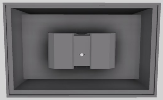 Vent-A-Hood® Designer Series 48" Gunsmoke Island Range Hood-1