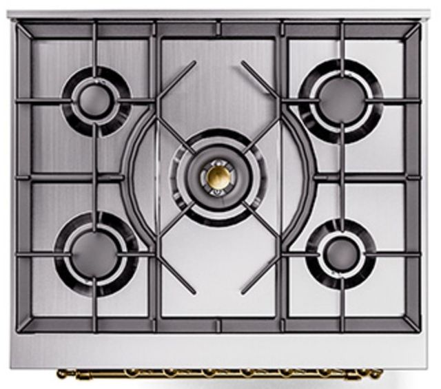 Ilve® Nostalgie II Series 30" Custom RAL Colors Pro Style Dual Fuel Range-3