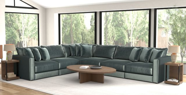 Jackson Furniture Remington 6-Piece Pine L-Shape Sectional-1