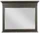 Kincaid Furniture Mill House Anvil Black Reflection Mirror-0