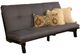 Kodiak Furniture Carson Java/Twill Gray Full Futon with Mattress-0
