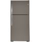 GE® 30" 19.1 Cu. Ft. Slate Top Freezer Refrigerator-0