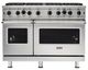 Viking® 5 Series 48” Pure White Pro Style Liquid Propane Gas Range-1