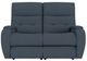 Flexsteel® Customizable Strait Power Reclining Loveseat with Power Headrests-2