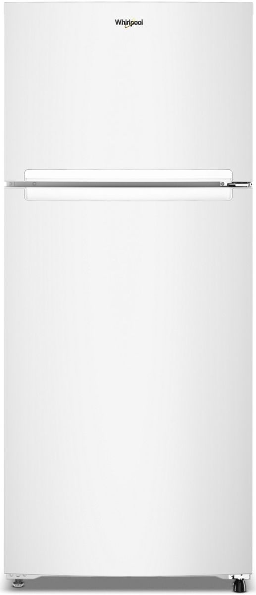 Whirlpool® 33" 16.35 Cu. Ft. White Top Freezer Refrigerator with Total Coverage Cooling-0
