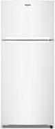 Whirlpool® 33" 16.35 Cu. Ft. White Top Freezer Refrigerator with Total Coverage Cooling-0