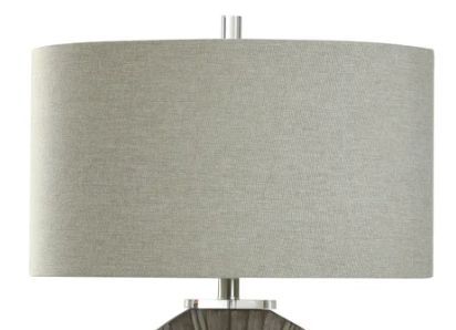 Stylecraft Silver Burst Brushed Brown Table Lamp -2
