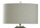 Stylecraft Silver Burst Brushed Brown Table Lamp -2