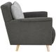 A & B Home Madchen Gray Folded Sofa Bed-3