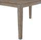 HH2 Home Kirkwood Gray Wire Brush Rectangle Dining Table-4