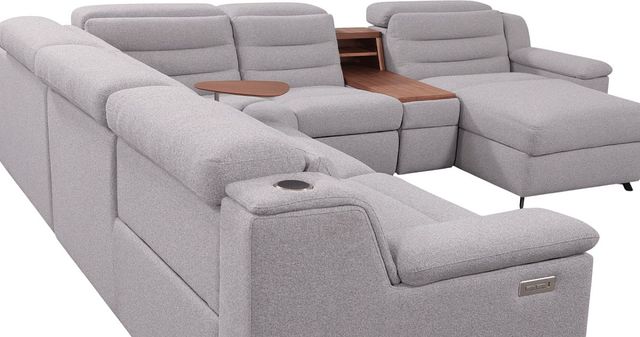 Palliser® Furniture Customizable Lotus 5-Piece Right-Arm Facing Power Reclining Sectional and Chaise-3