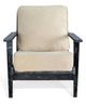 Sunny Designs™ Marina Black Sand/Off-White Accent Chair-1