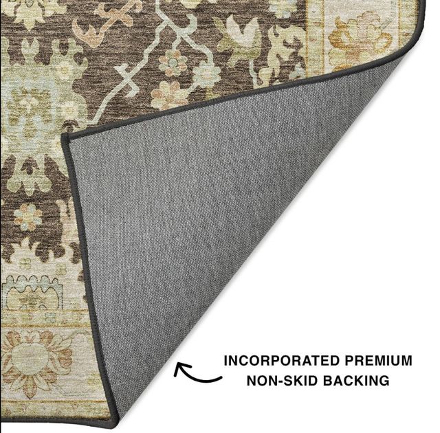 Dalyn™ Rug Company Hatay HY2 Chocolate 5'x8' Area Rug-2