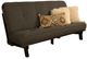 Kodiak Furniture Linen Charcoal 7" Foam Full Futon Mattress -0