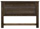 International Furniture Direct Town Brown/Gray Queen Panel Bed-2