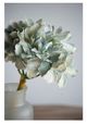 A & B Home Seafoam Green14" Faux Hydrangea-4