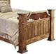 Horizon Home® Grand Mansion Brown Queen Panel Bed-1
