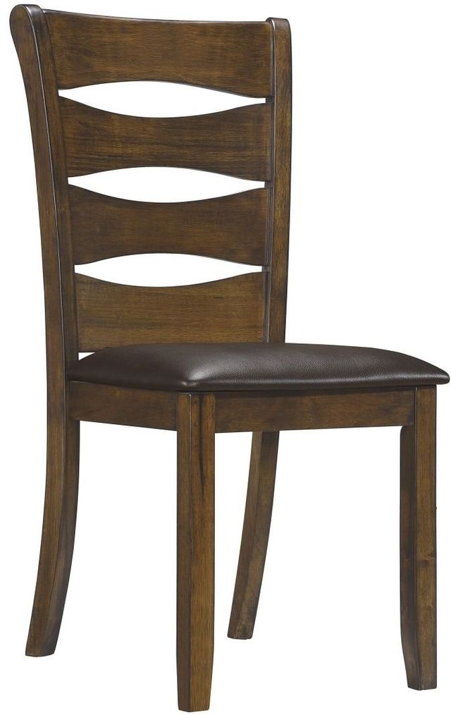 Homelegance® Darla Brown Dining Side Chair-0