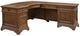 aspenhome® Hawthorne Brown L-Shaped Desk-1