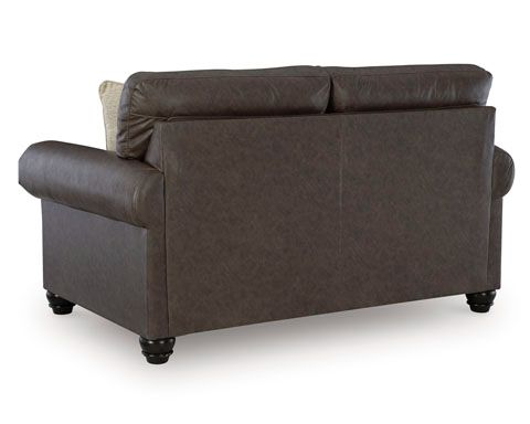 Benchcraft® Roxmere Umber Loveseat-2