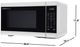 Sharp® 1.1 Cu. Ft. White Countertop Microwave-3