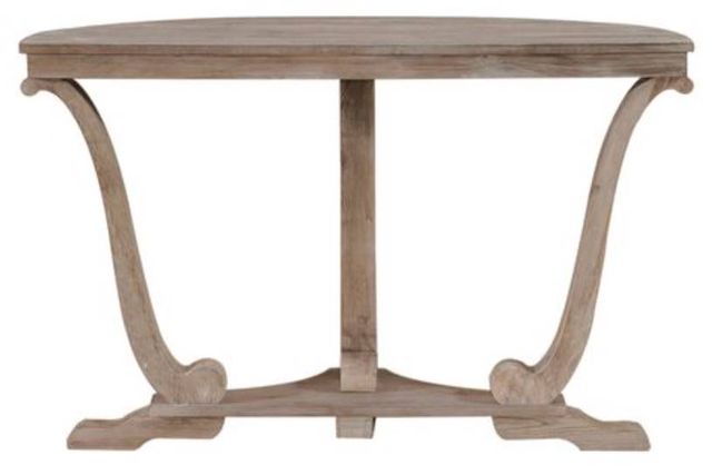Liberty Furniture Greystone Mill Stone White Wash Sofa Table-2