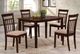 ACME Furniture Samuel 5-Piece Beige/Espresso Dining Set-1