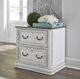Liberty Furniture Magnolia Manor Antique White/Weathered Bark Junior Executive Media Lateral File-1