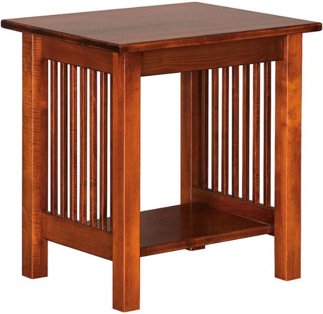 Country Classic Collection Customizable Mission End Table-1