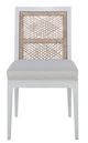 Century® Curate Pasadena Flax/White Dining Side Chair-1