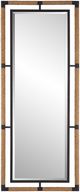Uttermost® Melville Rust Black Tall Mirror-0