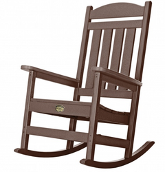 Pawleys Island Porch Rocker-Chocolate