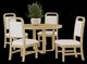 Ridge 5-Piece Natural Dining Set-0