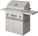 Thor Kitchen® 36" Stainless Steel Built-In Gas Grill on Cart with Sear Rear Infrared Burner and Rotisserie-5