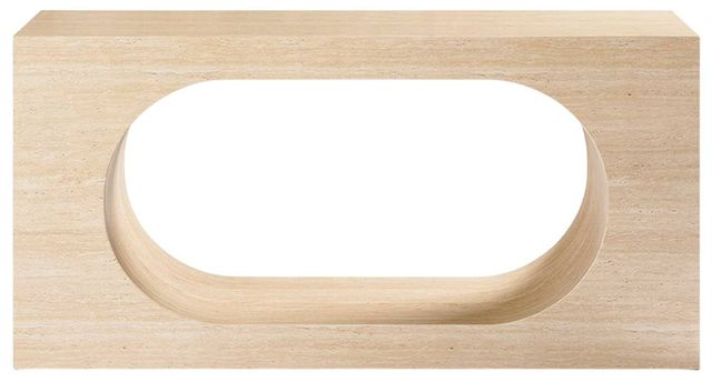 ACME Furniture Inca Travertine Stone Console Table-3