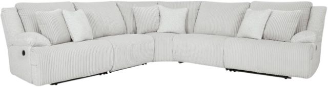 Signature Design by Ashley® Top Tier 5-Piece Alloy Curved Manual Reclining Sectional-0