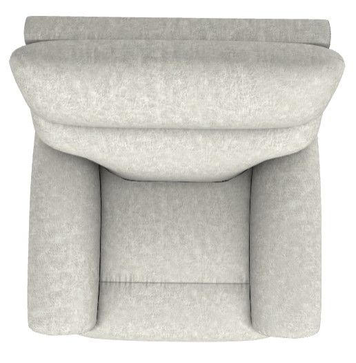 La-Z-Boy® Trouper Dove Power Rocking Recliner with Headrest and Lumbar-4