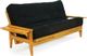 Night & Day Furniture™ Naples Honey Oak Queen Moon Glider Futon-1