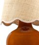 Surya Stella Glazed Tan Table Lamp-1
