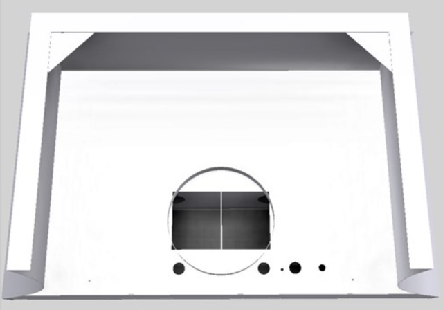 Vent-A-Hood® Designer Series 36" White Wall Mounted Range Hood-2