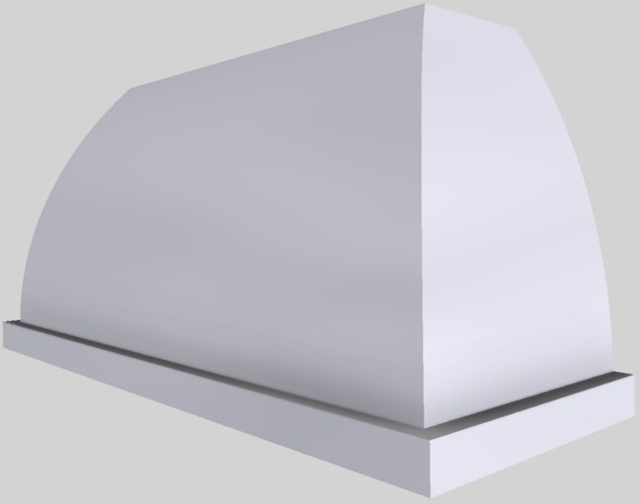 Vent-A-Hood® Designer Series 60" White Wall Mounted Range Hood-1