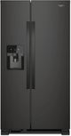 Whirlpool® 33 in. 21.4 Cu. Ft. Black Side-by-Side Refrigerator-0