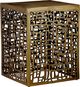 Currey & Company Gowen Antique Brass Accent Table-0