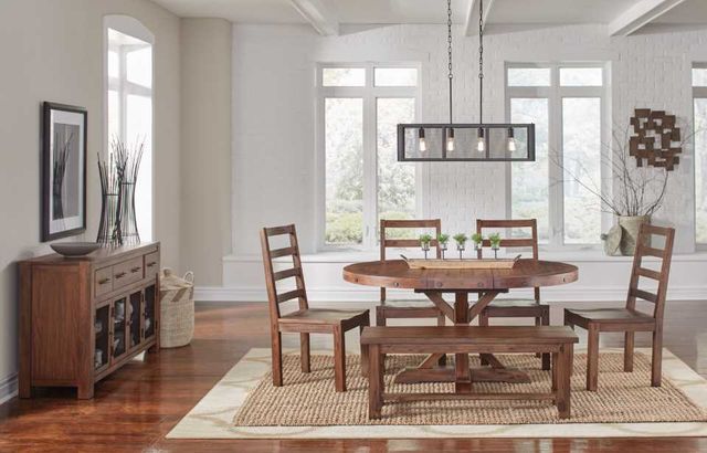 A-America® Anacortes Salvaged Mahogany Shasta Side Chair-2