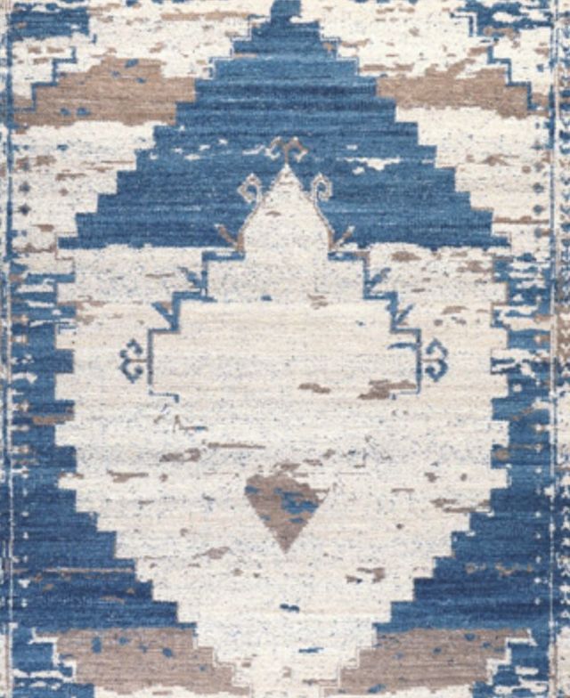 Signature Design by Ashley® Varnler Blue/Brown/Tan 10'x14' Area Rug-1