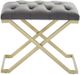 Inspire™ Rada Grey/Brushed Gold Bench-0