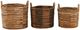 Dovetail Furniture Rock 3-Piece Natural Basket Set-0