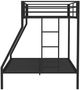Coaster® Alevera Matte Black Youth Twin Bunk Bed-2