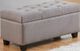 Titus Furniture Grey Storage Bench-0