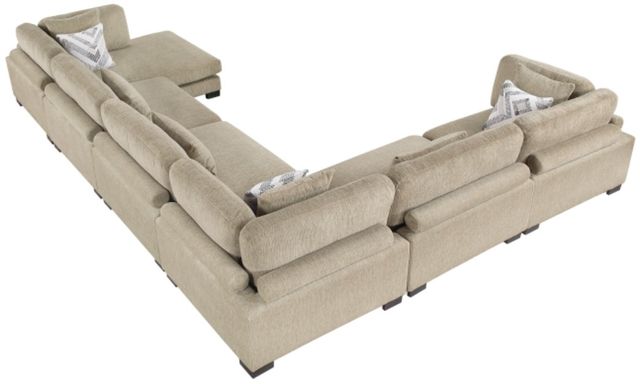 Homelegance® Tinley 6-Piece Brown Modular Sectional and Chaise-4